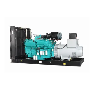 Máy Phát Điện Diesel 1000kva 400V 50HZ 800KW 1000 Kva 800 KW 3 Pha Với CCEC Điện Im Lặng (Siêu Im Lặng) Hoặc Mở 380V 400V 415V