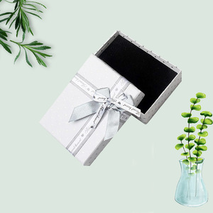 Boîtes à cadeaux de Noël personnalisées en gros, boîtes à fentes, blanc brillant, laminage UV, recyclables, artisanales, forme trapézoïdale, papier <span class=keywords><strong>photo</strong></span> - Product Image 2