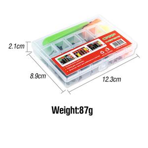 Kit <span class=keywords><strong>complet</strong></span> de 110 pièces pour la pêche à la <span class=keywords><strong>carpe</strong></span> avec émerillons, tubes, flotteurs, perles et leurres pour accessoires de pêche - Product Image 6