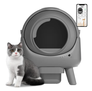 Haute qualité nouveau bac à litière automatique pour chat génération 60L sécurité Anti-pincement intelligent chat toilette Intelligent autonettoyant bac à litière - Product Image 2