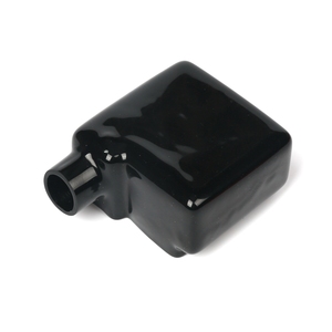 Siyah ve kırmızı renk pil ucu kapağı araba akü Terminal kapağı - Product Image 2