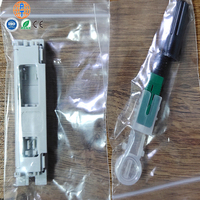 Fiber Optic Equipment Armored 3M Single Mode Fiber SC/APC Quick Coupler Multimode Waterproof Fiber Quick Coupler