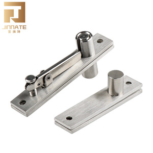 JINNATE Stainless Steel Concealed Hinge Flush Mount 180 Degree Door Hardware Furniture Hinge Durable Modern Design - Product Image 1