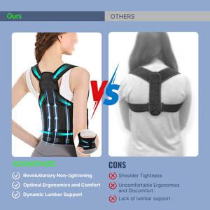 Vente en gros Aofeite Correcteur de posture personnalisé respirant pour le soutien de la colonne vertébrale, redresseur de dos complet et correcteur de posture des épaules - Product Image 5