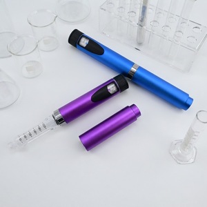 60IU Reusable Metal Injector <b>Pen</b> Variable Dosage Durable Build Custom Logo Graphic Rubber Stopper Sealing Dosing <b>Pen</b> - Product Image 4