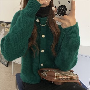 Cardigan in maglia glutinosa morbida giapponese 2025 da <span class=keywords><strong>donna</strong></span> giacca Casual corta per l'<span class=keywords><strong>autunno</strong></span> <span class=keywords><strong>inverno</strong></span> - Product Image 3