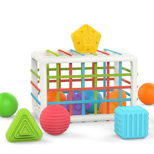Cube de tri de formes Montessori pour bébés de 6 à 12 mois, blocs colorés, motricité fine, apprentissage précoce, jouet éducatif, cadeau - Product Image 4