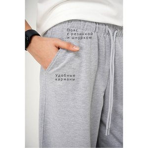 กางเกงผ้าถักสวมใส่สบายสำหรับผู้หญิง ผ้าฝ้ายผสม นุ่ม ยืดหยุ่น ใส่สบายทุกวัน ไซส์ S-XXL - Product Image 3