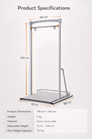 Barre de traction multi-prise robuste brevetée Solo Strength pour l'entraînement à domicile – Distributeurs mondiaux recherchés