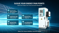 Gabinete de Almacenamiento de Energía para Exteriores con Sistema de Refrigeración Líquida PACK Level, Deshumidificación Inteligente y Ahorro de Espacio en el Piso