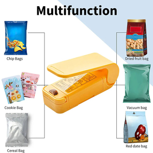 Máquina Selladora Portátil Mini al por Mayor, Selladora de Bolsas Térmicas de Plástico para Alimentos, Herramientas de Cocina Manuales - Product Image 6