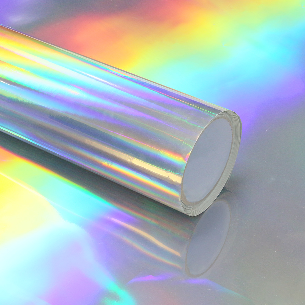 Laser Rainbow Silver