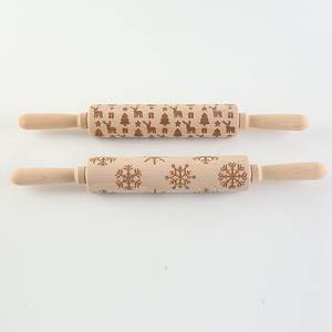 Amz Hot Selling Bamboo <b>Rolling</b> <b>Pin</b> Multiple Sizes for Household Kitchen Use Meat & Poultry Tools Made in China - Product Image 5