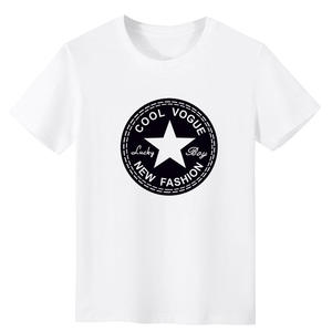 Bottcoa เสื้อยืดสำหรับเด็กผู้ชายสีดำใส่ได้ทั้งชายและหญิงผ้าโพลีเอสเตอร์แขนสั้น180GSM พิมพ์ลาย DGT แนวสตรีท - Product Image 2