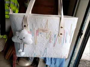 High Quality PU Zipper Tote Bags for Women Cute Fashion <b>Handbags</b> for Commuting - Product Image 6