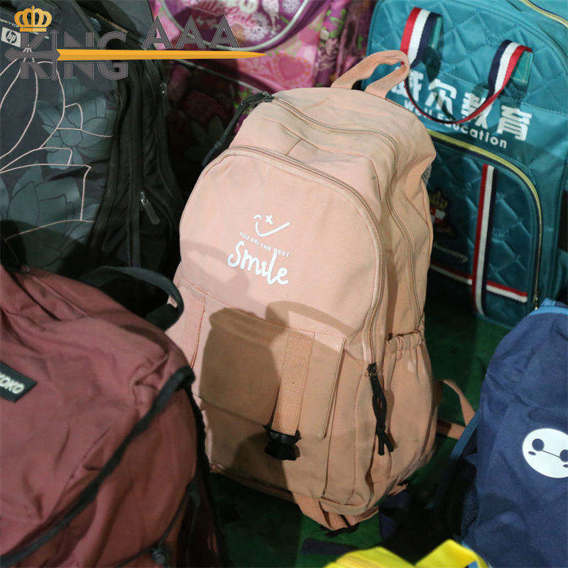 Alibaba Second Hand Backpack Large Vintage Schoolbag Bales For