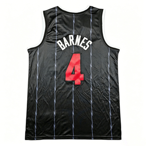 Maglia da <span class=keywords><strong>uomo</strong></span> 2026 ricamata Vince Carter # Maglia da basket 15 Scottie Barnes Brandon <span class=keywords><strong>Ingram</strong></span> Tracy McGrady Retro Casual Top - Product Image 4