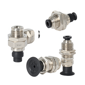 Support de ventouse sous vide en acier inoxydable ZP3-UM, adaptateur de montage pneumatique pour bras de robot industriel et automatisation - Product Image 2