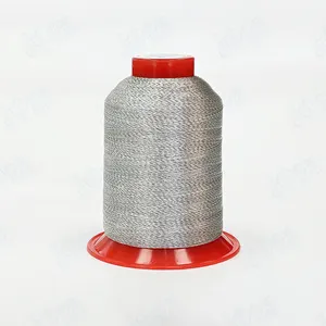 Manufacturer Wholesale Silver Plated Conductive Thread Trendy Product Silver Plated Conductive Thread For Touch Screen