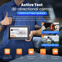 Herramientas de Diagnóstico Automotriz Thinkcar Thinkscan 672 Escáner OBD2 para Todos los Sistemas con 28 Funciones de Reseteo y Control Bidireccional de por Vida Gratis