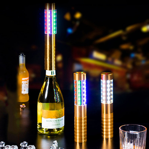 Baton LED Ricaricabile Personalizzabile con Logo, Senza Fiamma e Senza Fumo, per Servizio Bottiglie VIP, con Luce Bianca Calda - Product Image 4