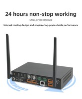 Sistema de Conferencia Inteligente Hardrock Metal con WiFi, Pantalla de 8 Pulgadas con Visualización Simultánea, Máquina Todo en Uno Plug-and-Play
