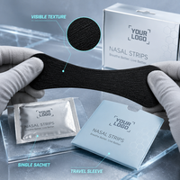 Bandes nasales respirantes pour le fitness, patch nasal, soulagement instantané de la congestion, meilleur flux d'air, sport, OEM personnalisé