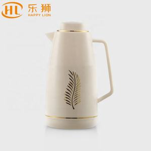 ขวดพลาสติก PP หุ้มฉนวนสองชั้นผนังสีชมพูเติมแก้วขวดน้ำกาแฟราคาขายส่ง1000มล. กระติกน้ำร้อนกระติกสุญญากาศ - Product Image 1