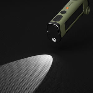 Lampe d'urgence solaire 4-en-1 : Lampe <span class=keywords><strong>de</strong></span> travail 2500LM, coupe-ceinture <span class=keywords><strong>de</strong></span> sécurité, brise-vitre avec base magnétique pour la survie en voiture et l'extérieur - Product Image 3