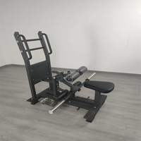 Nouvelle conception d'équipement de fitness chargé de plaque debout abducteur hanche poussée constructeur de machines
