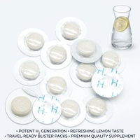 Comprimés effervescents de hydrogène moléculaire H2, vitamines et antioxydants, saveurs variées, 30 unités, support de projet OEM