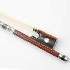 Wholesale YASHI Brand High-grade <strong>Ebony</strong> Horse Hair Handmade Violin Bow <strong>Model</strong> YSVB-4-A in Low Price - Product Image 3