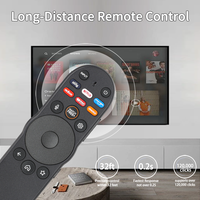 XRT270 pour télécommande vocale Vizio de remplacement avec bouton NETFLIX PrimeVideo, pour Vizio 4K Quantum Pro Smart TV VQP65C-84