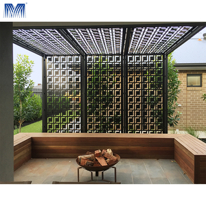 Kit bioclimatique rétractable <span class=keywords><strong>4x3</strong></span> pologne Wpc pergola en bois 4x4 pavillons en aluminium fabricants de gazebo en verre extérieur - Product Image 3