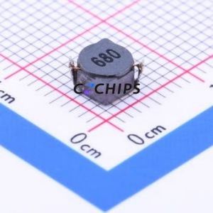 Inducteur de puissance SMD ASPI-0428S-680M-T, 4,7x4,7 mm (Inductance : 68 µH) (Précision : 20 % Courant nominal : 350 mA) - Product Image 1