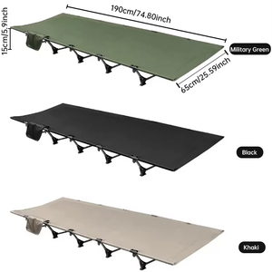 Catres Portátiles Ultraligeros para Aventura al Aire Libre Diseño Moderno Catres <span class=keywords><strong>de</strong></span> Camping para Senderismo Playa Montañismo Uso Hospitalario y Viajes - Product Image 1