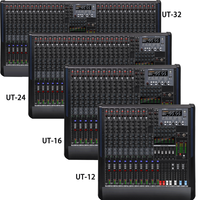 NOUVEAU Console de mixage numérique analogique professionnelle à double effet UT12/16/20/24/32 pour scènes et salles de conférence
