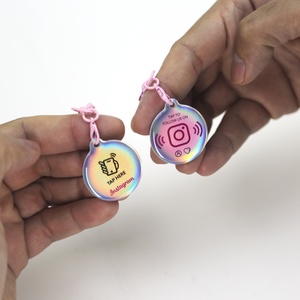 Llavero NFC Personalizado con Impresión Láser de 13.56Mhz, Resistente al Agua, con Resina Epoxi, Tarjeta de Acceso NFC con Resina Epoxi para Redes Sociales - Product Image 4