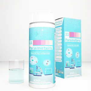 แถบทดสอบน้ํายาตรวจปัสสาวะ LEU NIT URO PRO PH BLO SG KET BIL GLU <span class=keywords><strong>ASC</strong></span> แถบทดสอบปัสสาวะ - Product Image 1