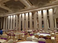Cloison acoustique sur mesure - Mur pliant coulissant avec rail de plafond pour bureau/hôtel/salle de sport/restaurant/école