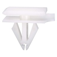Clip de fixation latérale 0NB071 pour moulures de voiture, clips en plastique blanc, pièces automobiles 51137269358