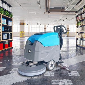 Hiệu Quả Cao Sàn Thương Mại Làm Sạch Máy Cleaner Đi Bộ Phía Sau Sàn Scrubber Máy - Product Image 1