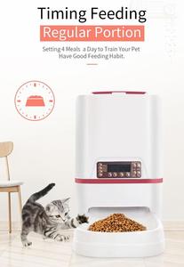 Dispensador de Comida Automático Inteligente para Perros <span class=keywords><strong>IPet</strong></span>, de Plástico, con Temporizador, Ecológico, para Entrenamiento de Agilidad - Product Image 2