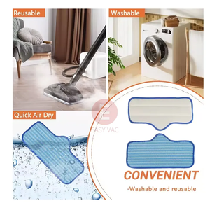 Tampons de serpillière en microfibre personnalisés pour <span class=keywords><strong>nettoyeur</strong></span> <span class=keywords><strong>vapeur</strong></span> <span class=keywords><strong>Dupray</strong></span> <span class=keywords><strong>Neat</strong></span>, réutilisables, lavables en machine, pour sols durs, carrelage, pierre - Product Image 2