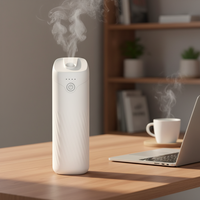 Diffuseur d'huiles essentielles ultrasonique pour la maison, désodorisant d'air avec diffuseur de parfum portable sans eau intelligent mural