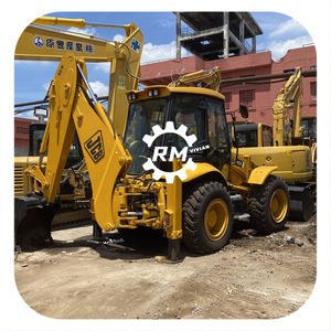 Chargeuses rétrocaveuses d'occasion JCB 4CX 4X4 avec de bonnes performances de travail Chargeuses sur pneus d'occasion JCB 4CX JCB3CX JCB1CX Expédition immédiate - Product Image 1