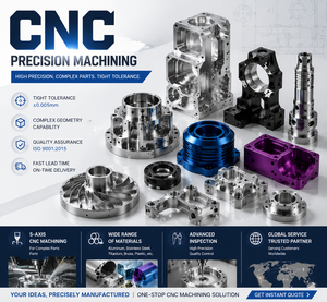 CNC Precision Parts Custom Manufacturing Metal Parts Processing OEM Stainless Steel Metal Cnc Machining Parts Manufacturer - Product Image 1