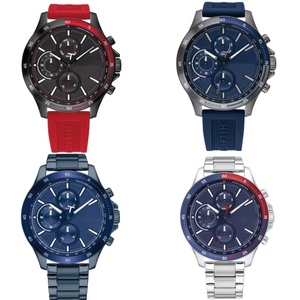 <span class=keywords><strong>Reloj</strong></span> de Hombre <span class=keywords><strong>TH</strong></span> con Correa de Silicona al por Mayor, Diámetro de Esfera de 45 mm, Movimiento de Cuarzo, Pantalla de Puntero, Correa de 22 mm - Product Image 1