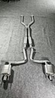 Échappement Catback UML Valvetronic Lexus ISF 5.0L V8 avec télécommande, silencieux réglable en acier inoxydable poli miroir, garantie 3 ans