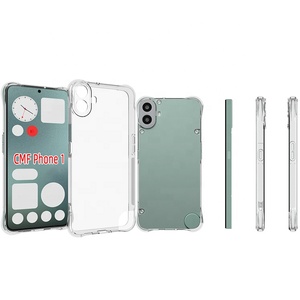 Funda Transparente <span class=keywords><strong>de</strong></span> TPU Suave con Protección en las <span class=keywords><strong>Cuatro</strong></span> Esquinas a Prueba <span class=keywords><strong>de</strong></span> Golpes para Nothing CMF Phone 1 2 2A 3A Pro - Product Image 1